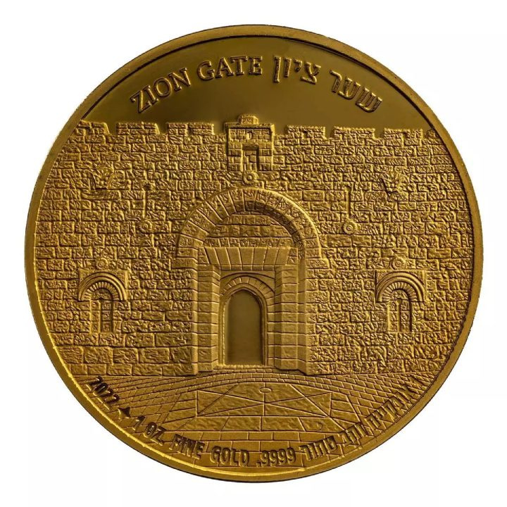 Zion Gate 1 uncja Złota 2022 Proof