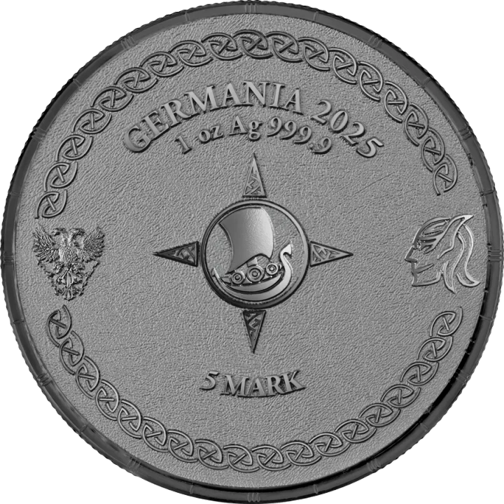 Ragnarök: Loki 1 oz Silver 2025 Black Silver