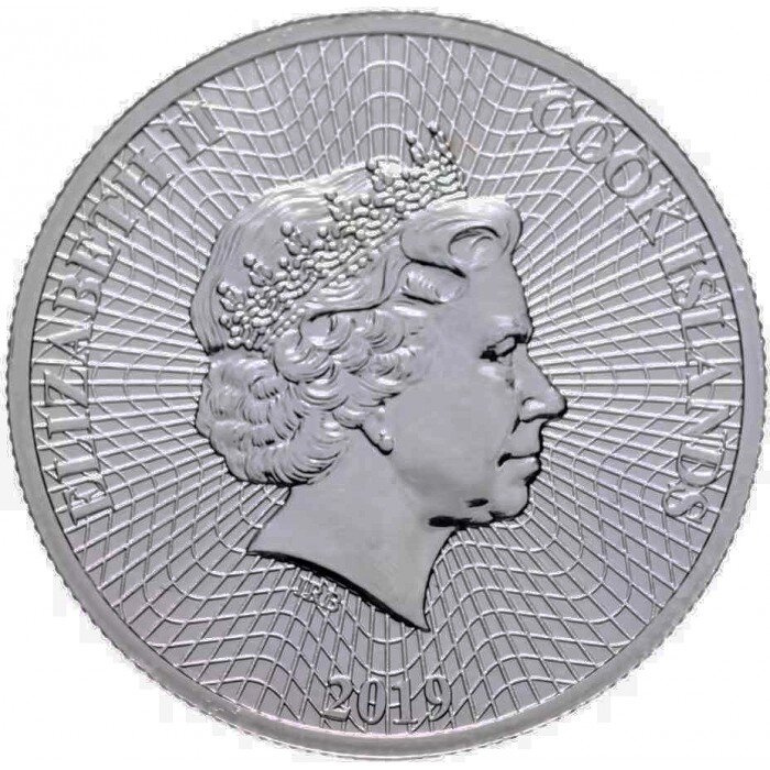 Islas Cook: Starfish 1 onza Plata 2019