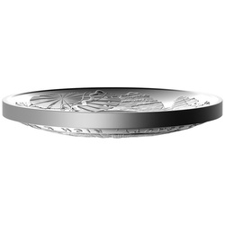 Belleza, Riqueza y Rareza: Daintree Rainforest coloured 1 oz Silver 2022 Proof Domed Coin