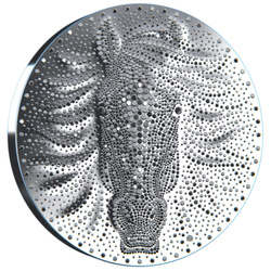 Niue: Year of the Horse 2 oz Silver 2026 Prooflike