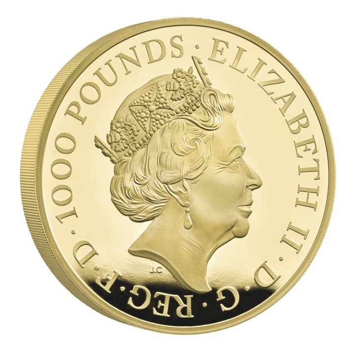 Royal Mint Lunar: Rok Królika 1000 gramów Złota 2023 Proof