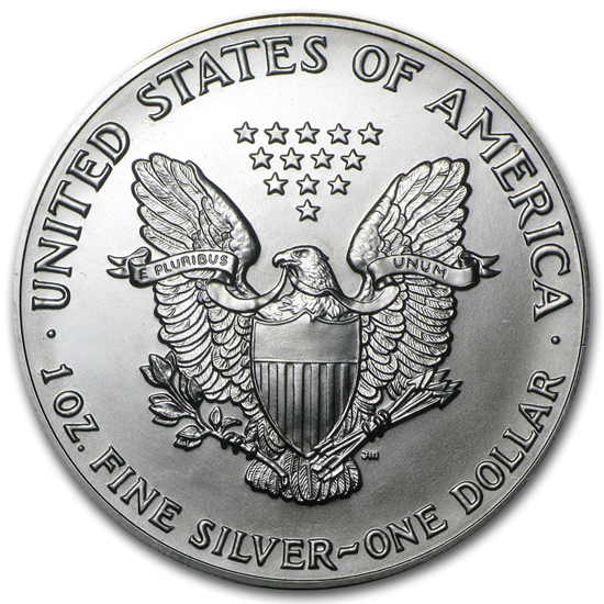 American Eagle 1 oz Plata 1992