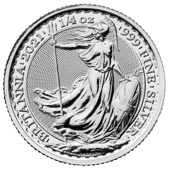 Britannia 1/4 oz ezüst 2021
