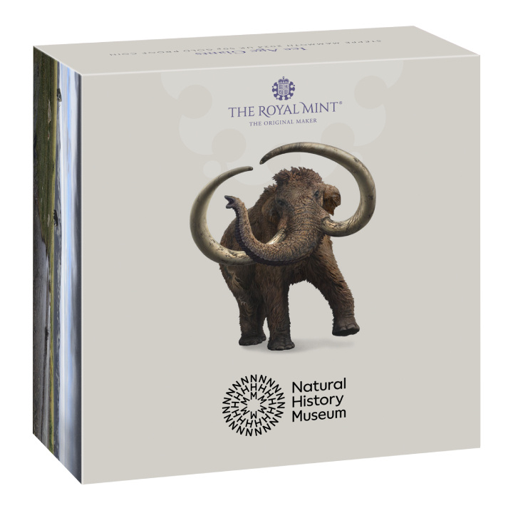 Tales of the Earth - Steppe Mammoth 50p Złoto 2024 Proof