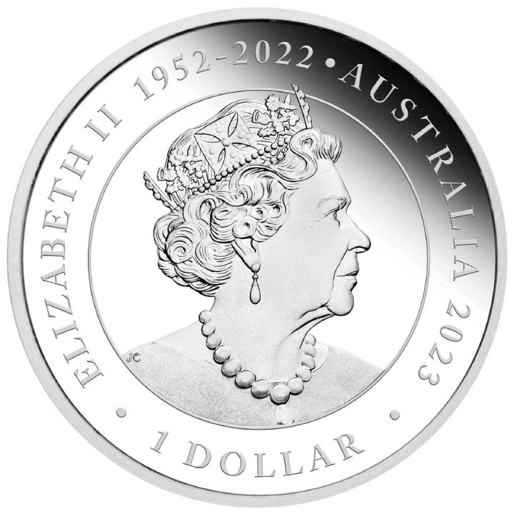 Łabędź 1 uncja Srebra 2023 Proof