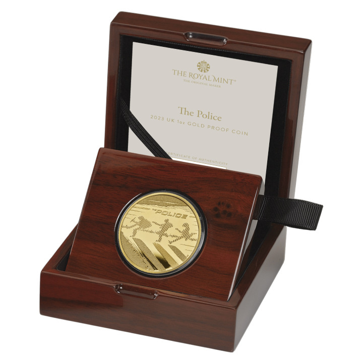 The Police 1 oz Oro 2023 Proof