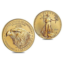 Aquila americana 1 oncia d'oro 2021 tipo 2