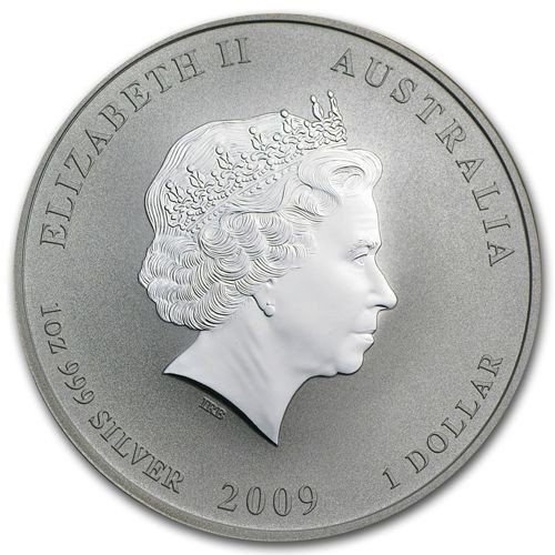 Lunar II: Rok Bawoła 1 uncja Srebra 2009