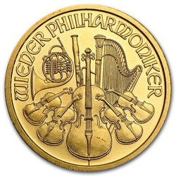 Vienna Philharmonic 1/2 oz Gold 1996