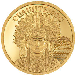 Îles Cook : Legends - Aztecs Empire 0,5 gramme d'or 2025 Proof