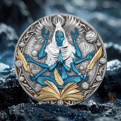 Niue : Cobellian coloré/doré 2 oz Argent 2025 Pièce Ancienne