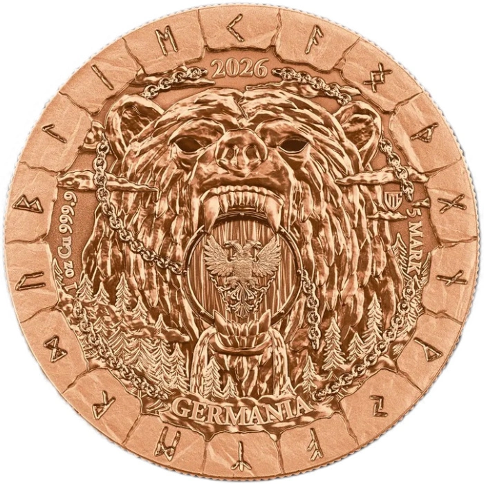 Germania Mint Bödvar Saga - Loss 1 oz Cupru 2026