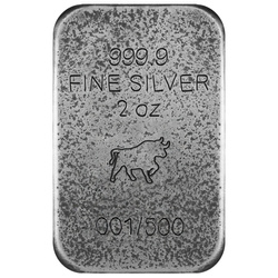 Barra Asturmint: Día de los Muertos "Catrina Radioactiva" coloreada 2 oz Plata 2025 Acabado Antiguo