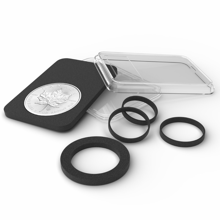 Leuchtturm – Capsula in plastica Quickslab per monete 16–41 mm (6 pezzi)