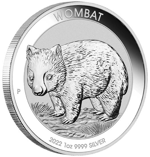 Ausztrál vombat 1 oz ezüst 2022