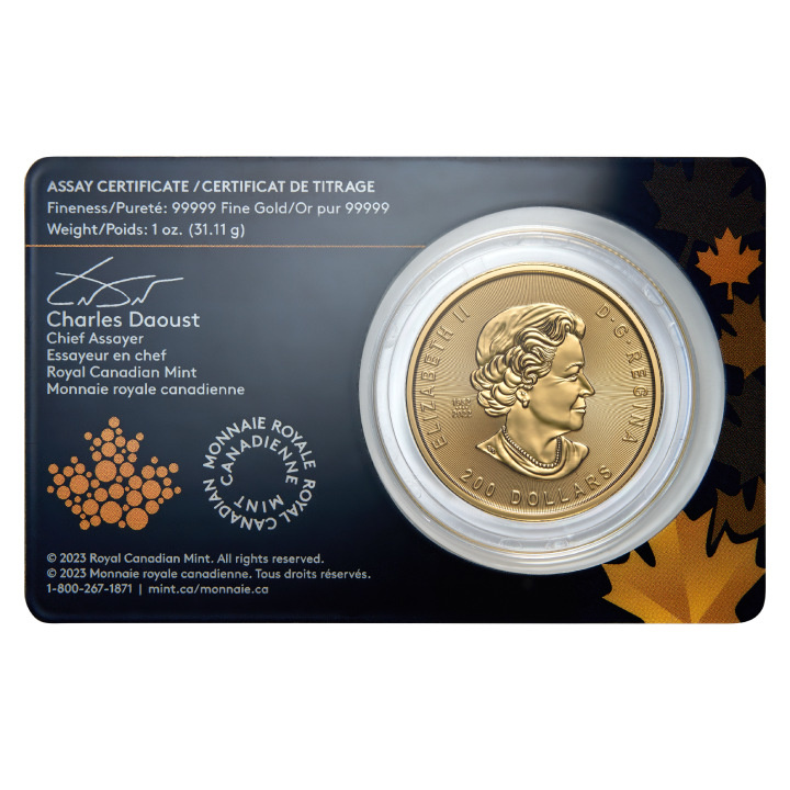 Złota Moneta Canada Klondike: Gorączka Złota - Passage for Gold 1 uncja Złota 2023