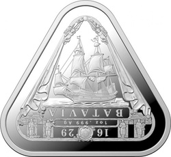 Treasure Shipwrecks : Batavia 1 once d'argent 2019