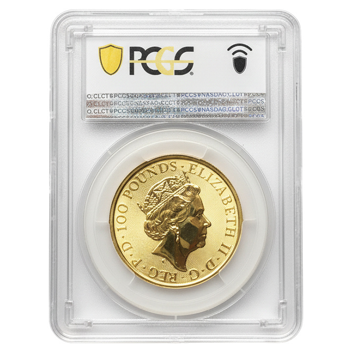 Elton John 1 uncja Złota 2021 PCGS MS69