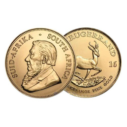 Krugerrand 1/4 uncji Złota Różne roczniki