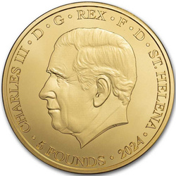 St Helena: Goddesses - Cybele and the Lions 1 uncja Złota 2024