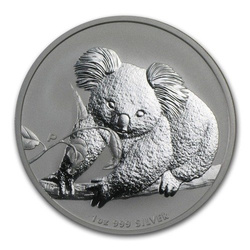 Koala 1 uncja Srebra 2010
