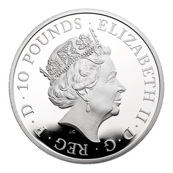 Royal Mint Lunar: Rok Królika 5 uncji Srebra 2023 Proof