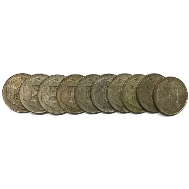 XXX Years PRL "Mapka" 200 PLN Silver 1974 50 pieces