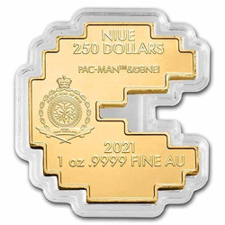 Niue: PAC-MAN 1 oz Gold 2021