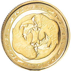 Fidji : Poisson Koi 1/10 once d'or 2023 Prooflike