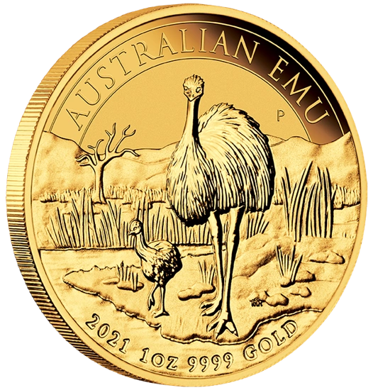 Australian Emu 1 oz Gold 2021
