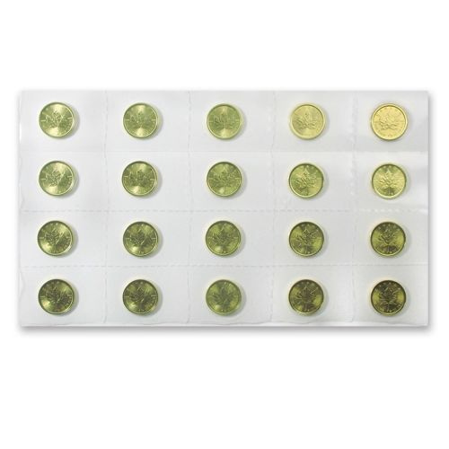 Feuille d'érable canadienne 1/4 once d'or 2018