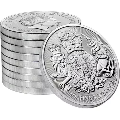 Escudo Real 1 oz Plata 2020