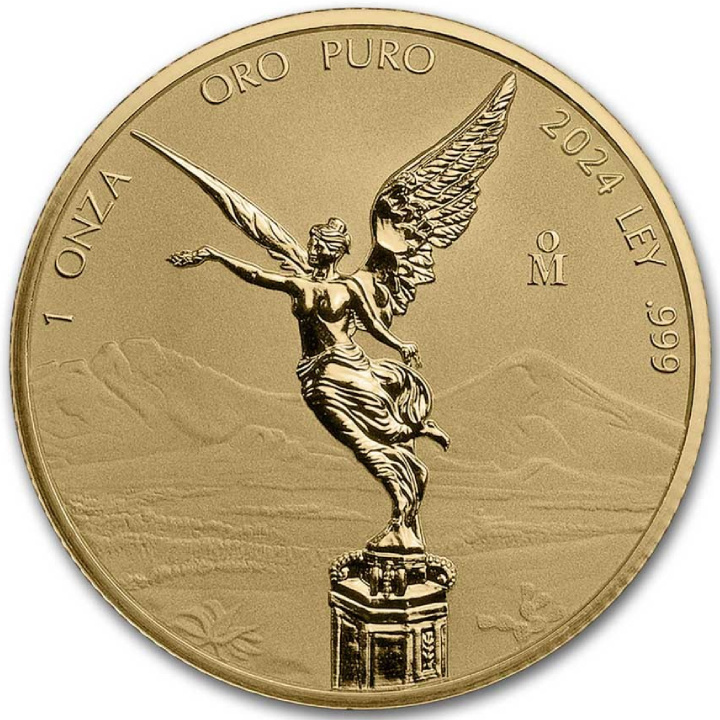Libertad mexicaine 1 once d'or 2024 Reverse Proof