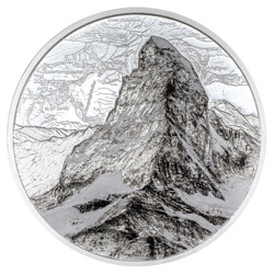 Suisse : Le Cervin 1 once d'argent 2025 Proof