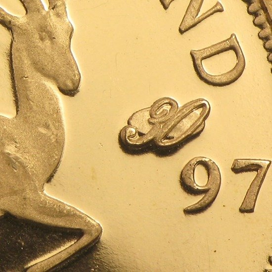 Krugerrand 1/10 unce zlata 1997 Proof 30. výročí