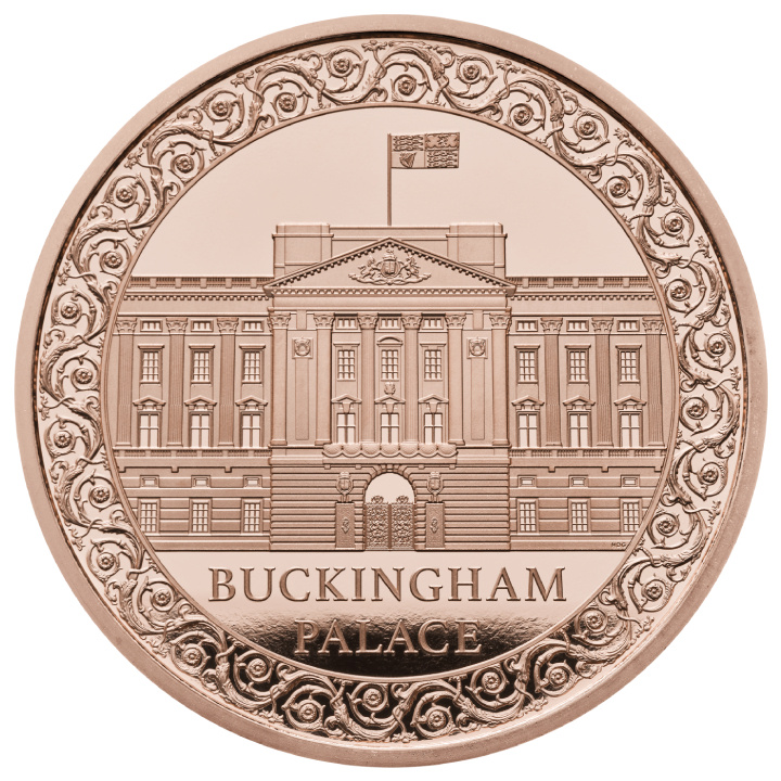 Buckingham-palota 5 font arany 2024 Proof