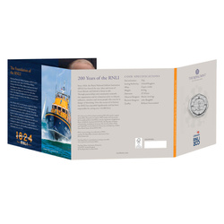 200 de ani ai RNLI 50p Cupronichel 2024