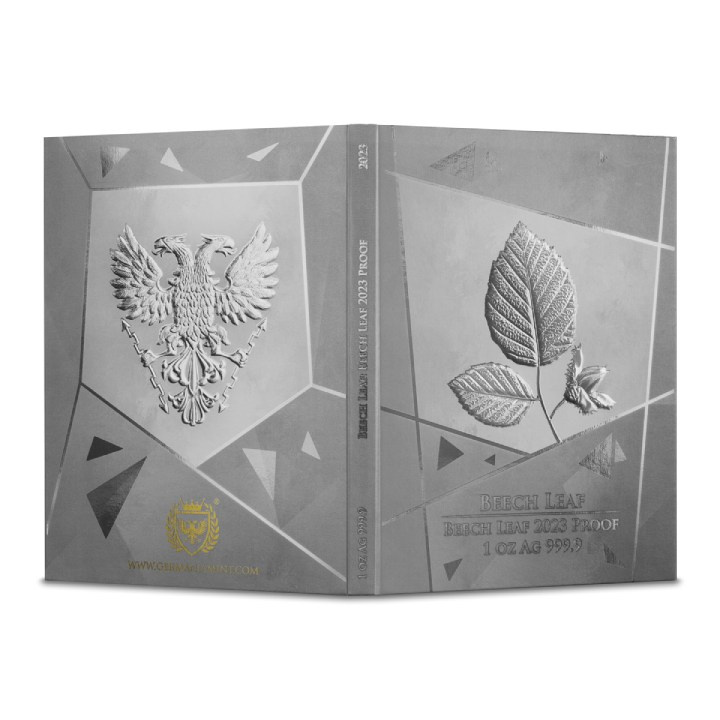 Beech Leaf 1 oz Silver 2023 Proof