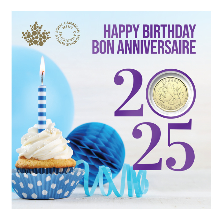 Set Canada Birthday 5 monede 2025