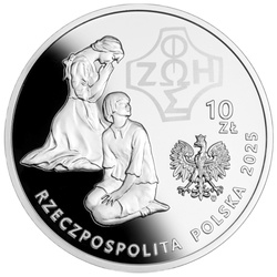 Pamięci ks. Franciszka Blachnickiego 10 zł Srebro 2025 Proof 