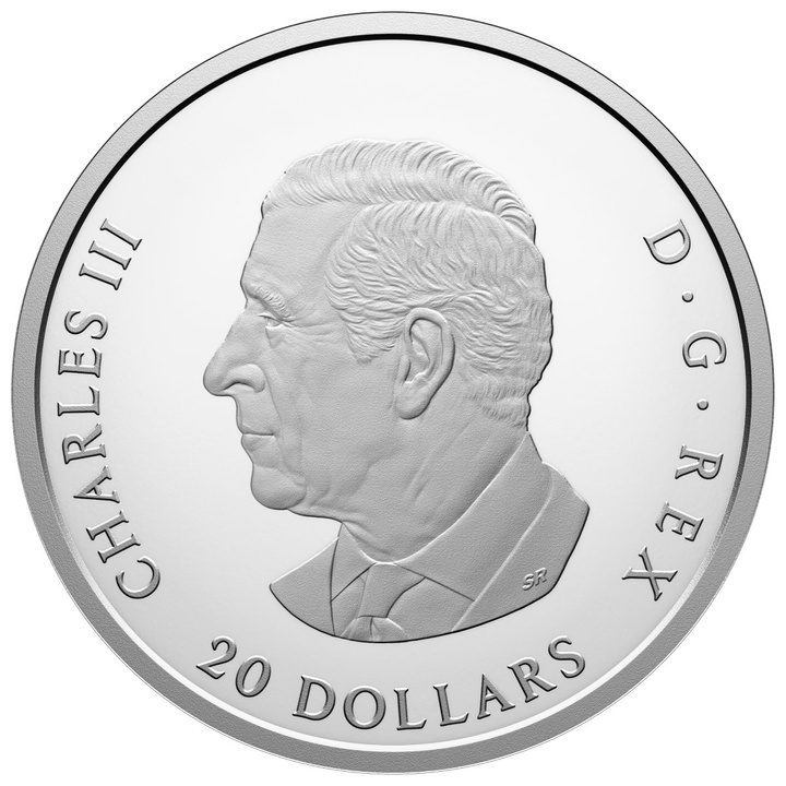 Moneta d’Argento 150th Anniversary of the Library of Parliament colorata 1 oncia d’Argento 2026 Proof