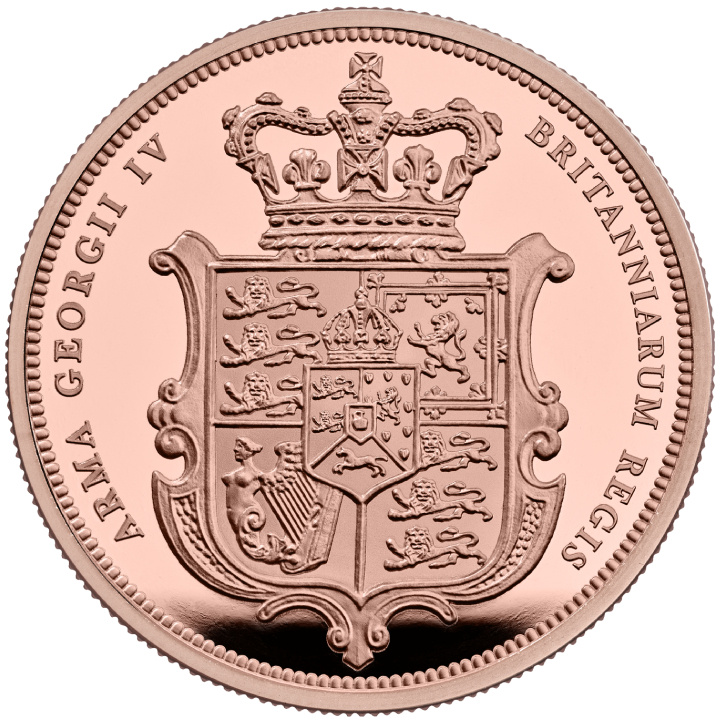 Wielka Brytania: Suweren Zestaw 5 złotych monet 2025 Proof