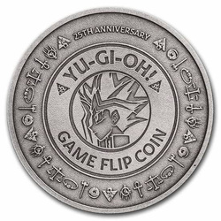 Niue: Yu-Gi-Oh! - 25th Anniversary 1 oz Silber 2022 Antiqued Coin 