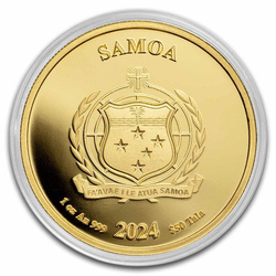 Samoa: Monopoly 1 oz Gold 2024 Coin