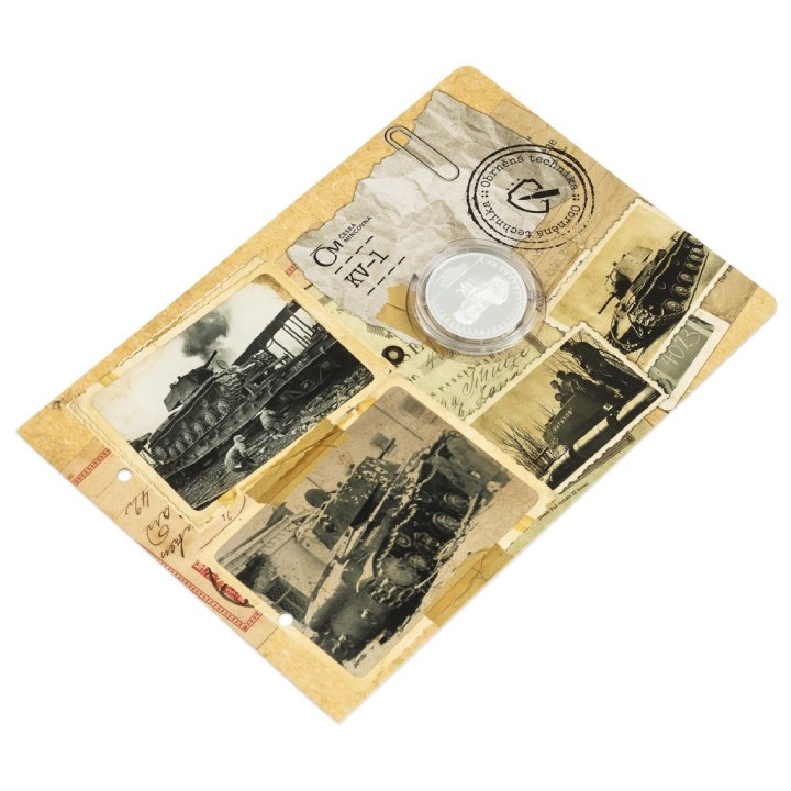 Niue: Armored Vehicles - KV-1 $1 Srebro 2023 Proof