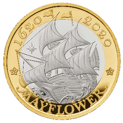 Mayflower ezüst 2020 Proof