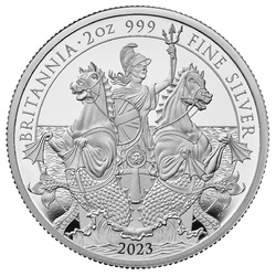 Britannia 2 onces d'argent 2023 Proof