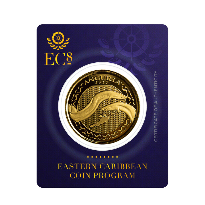 Anguilla: Eel 1 oz Gold 2022