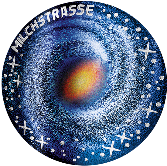 The Uncharted Universe: The Milky Way 20 Euro 2021 Proof